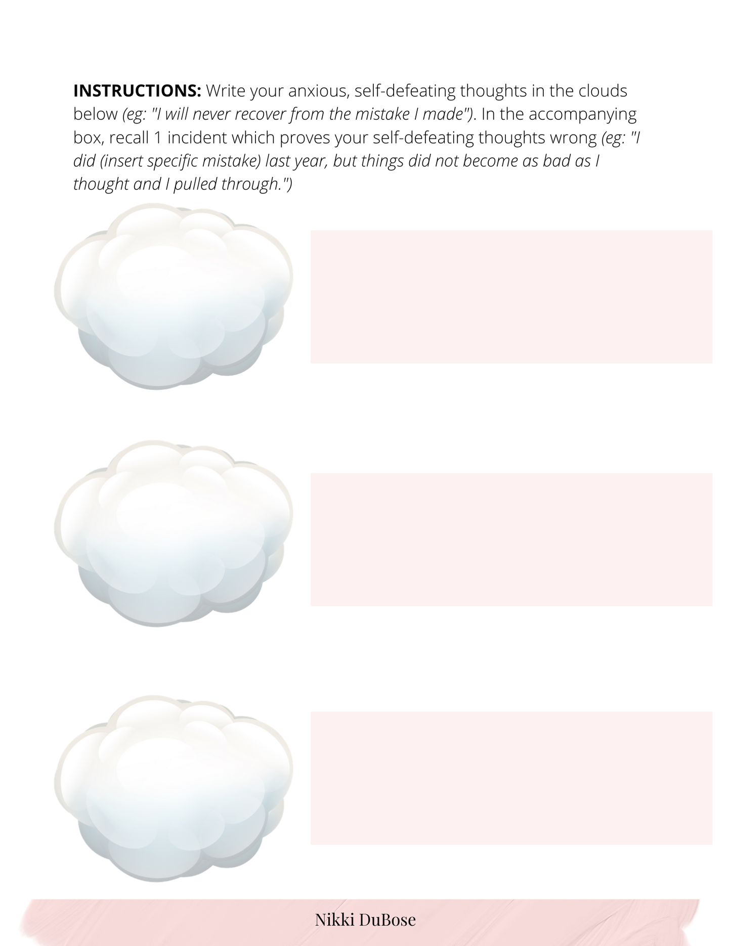 Overcome Anxiety Kickstart Guide (E-Book)