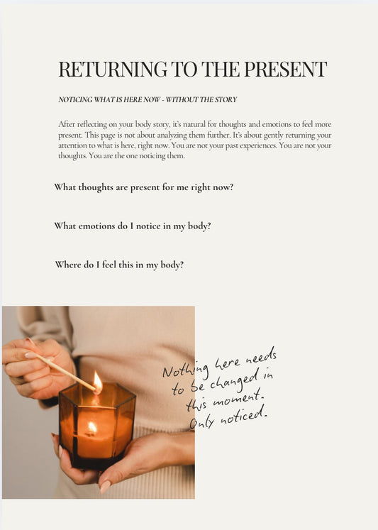 Body Image and Identity Rebuilding Journal